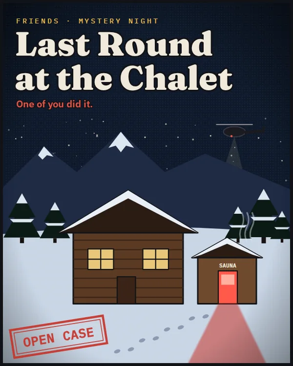 Case cover: Last Round at the Chalet