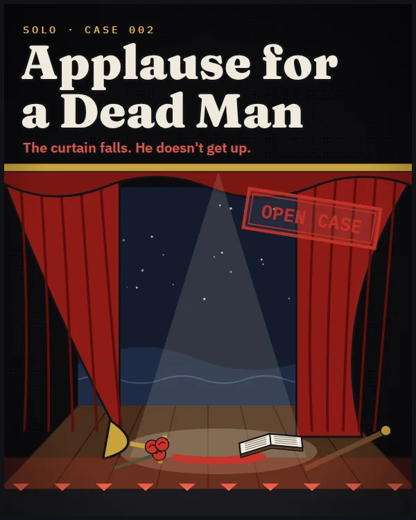 Case cover: Applause for a Dead Man