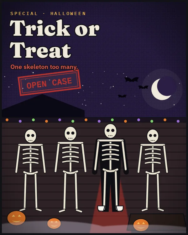 Case cover: Trick or Treat